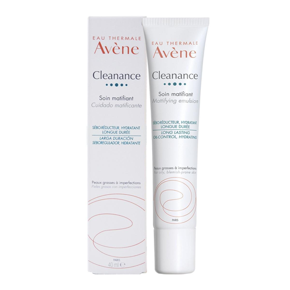 Avene. Cleanance. Emulsión Matificante. 40ml