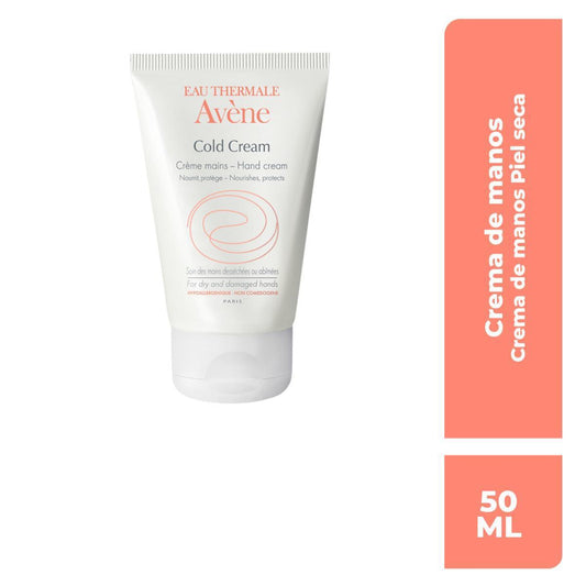 Avene. Cold cream. Crema de manos concentrada. 50ml