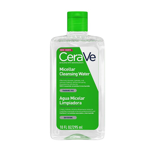 Cerave. Agua micelar limpiadora. 295ML