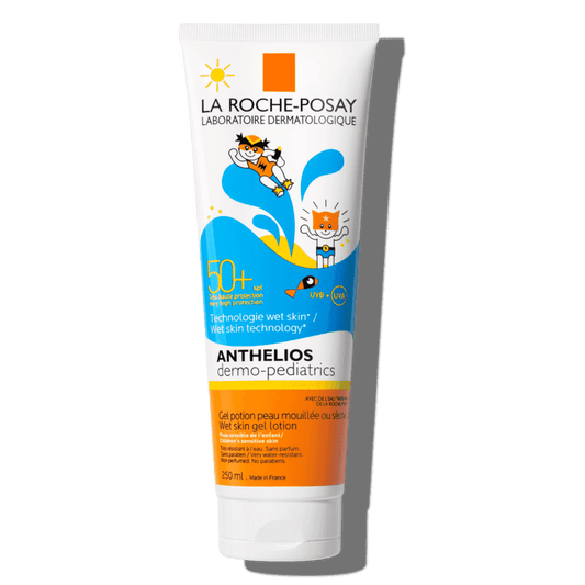 La Roche-Posay. Anthelios. Dermo-pediatrics. Wet skin. FPS50+. 200ml