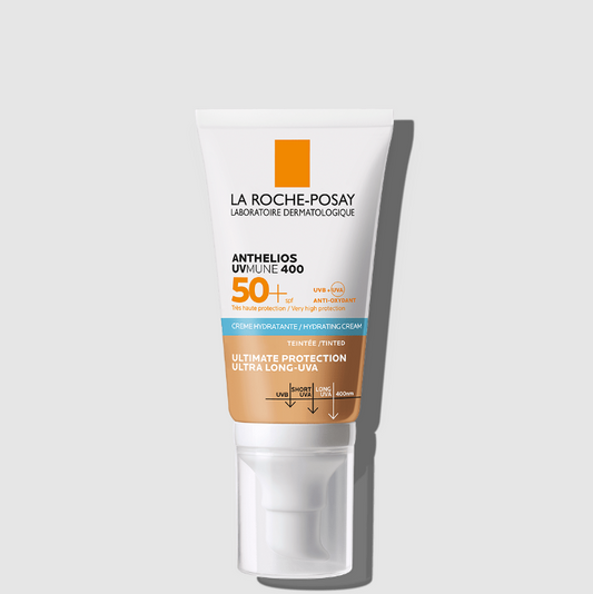 La Roche-Posay. Anthelios UVMUNE400. Crema hidratante con color. FPS50+. 50ml