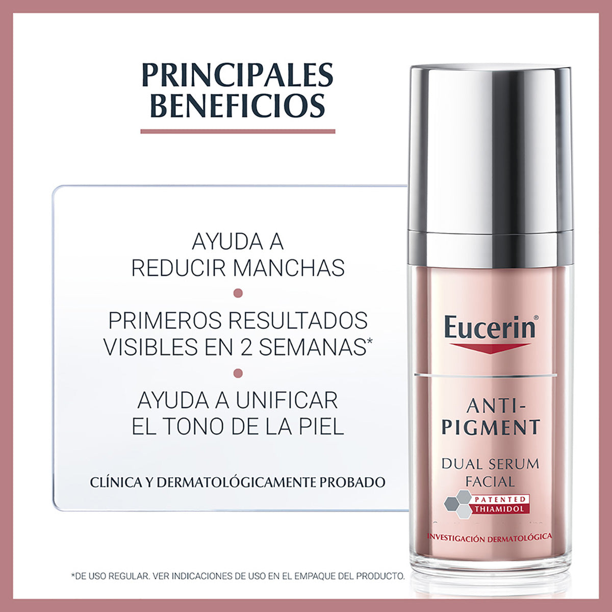 Eucerin. Anti-pigment. Dual Serum Facial. 30ML