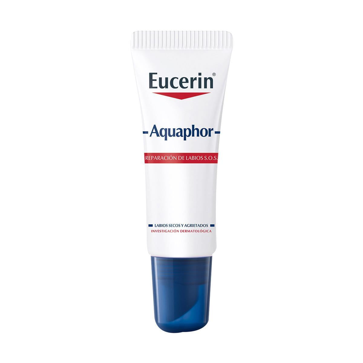 Eucerin. Aquaphor. Reparador de labios. 7ml