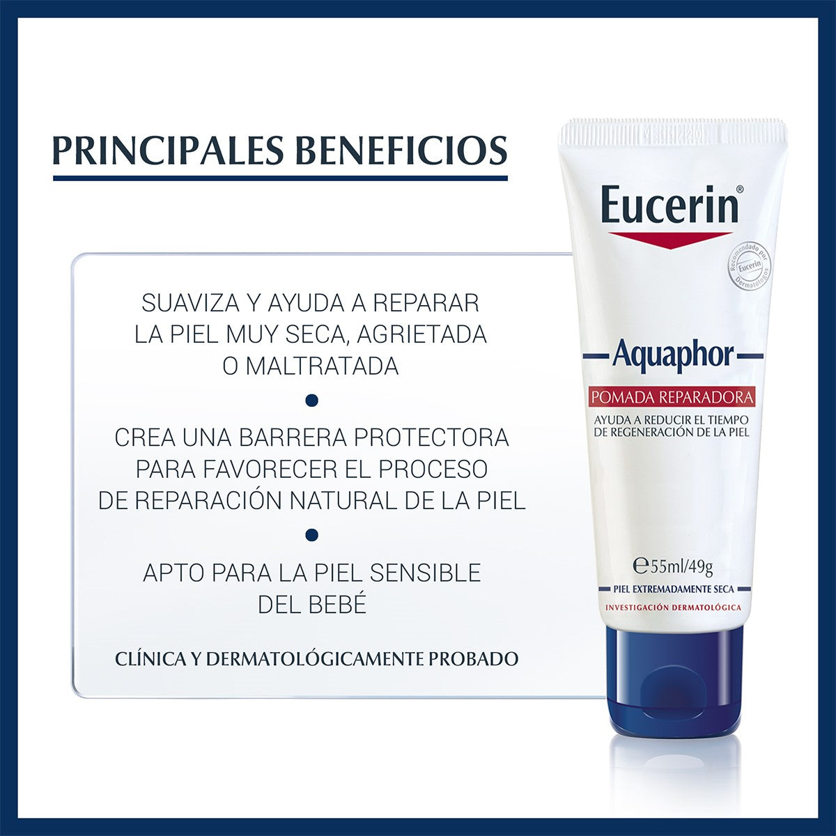 Eucerin. Aquaphor. Pomada Reparadora. 55ml