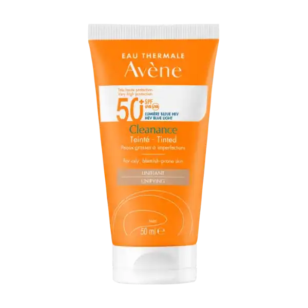 Avene. Cleanance. Protección solar con color. FPS50+. 50ml