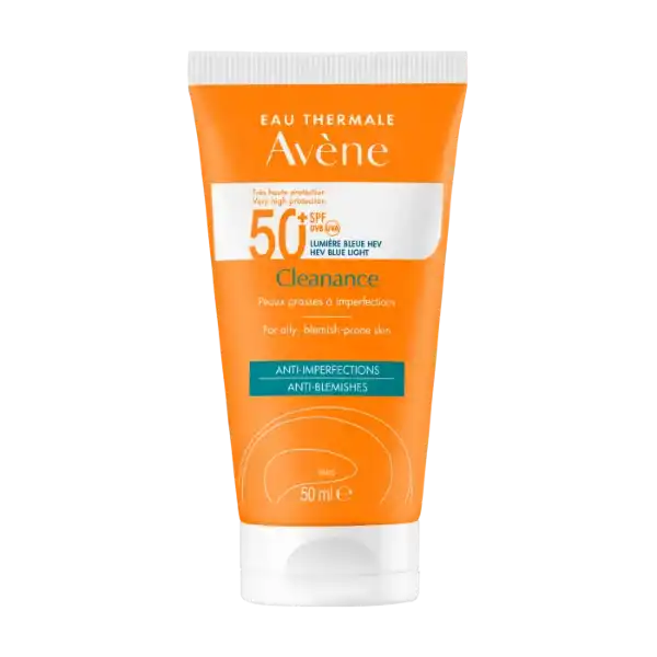 Avene. Cleanance. Proteccion solar FPS50+. 50ml