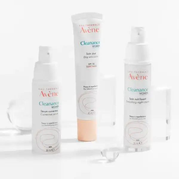 Avene. Cleanance women. Crema de noche alisadora. 30ml