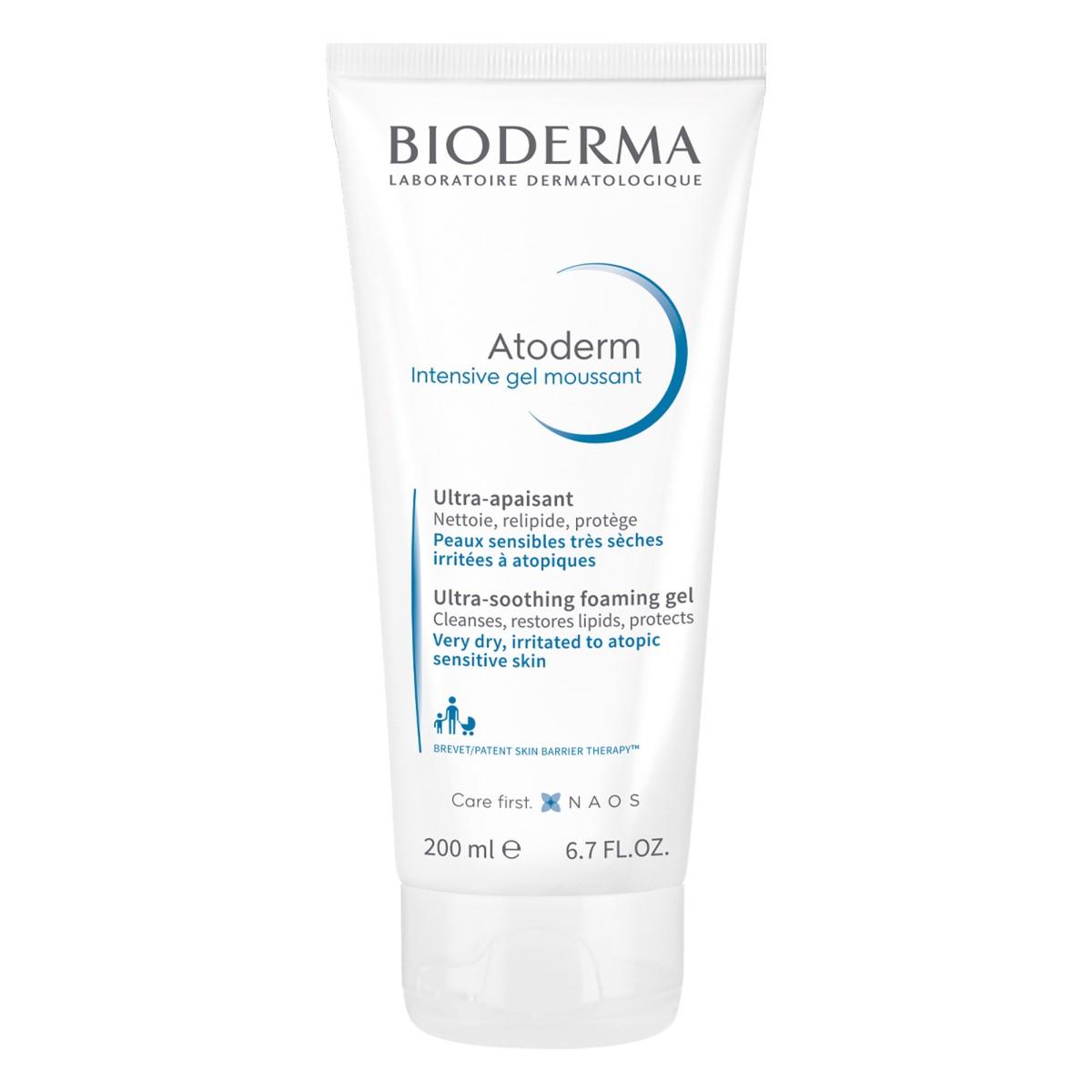 Bioderma. Atoderm Invensive Gel Moussant. Gel limpiador para piel seca e irritada. 200ml