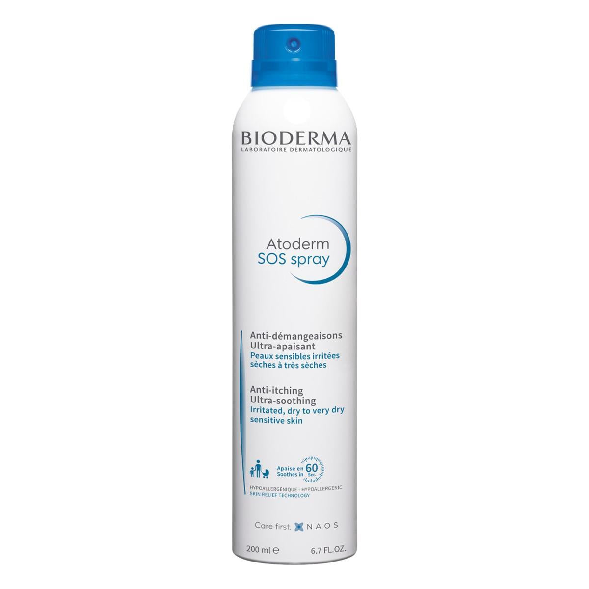 Bioderma. Atoderm SOS Spray. Spray anti picor. 200ml