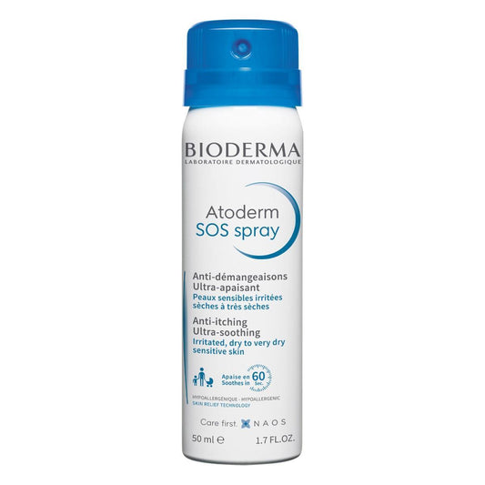 Bioderma. Atoderm SOS Spray. Spray anti picor. 50ml