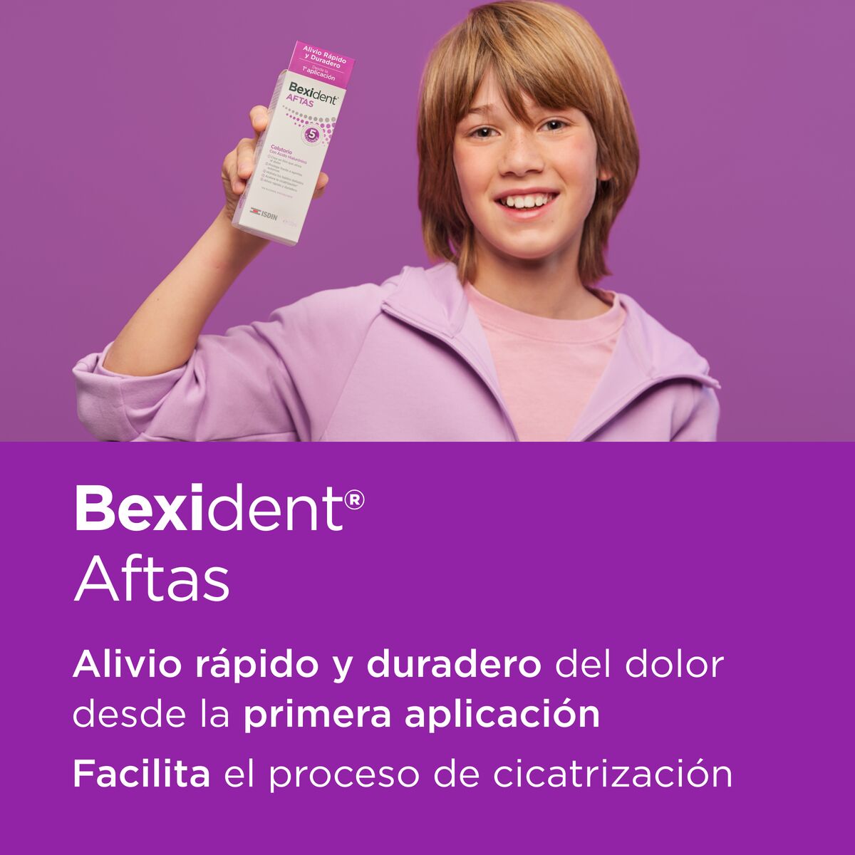 Bexident aftas. Colutorio. 120ml