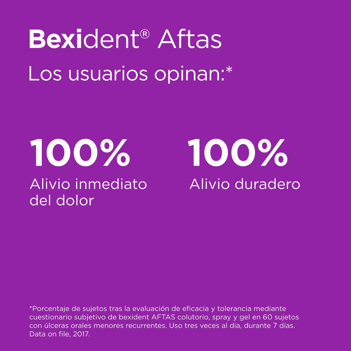 Bexident aftas. Colutorio. 120ml