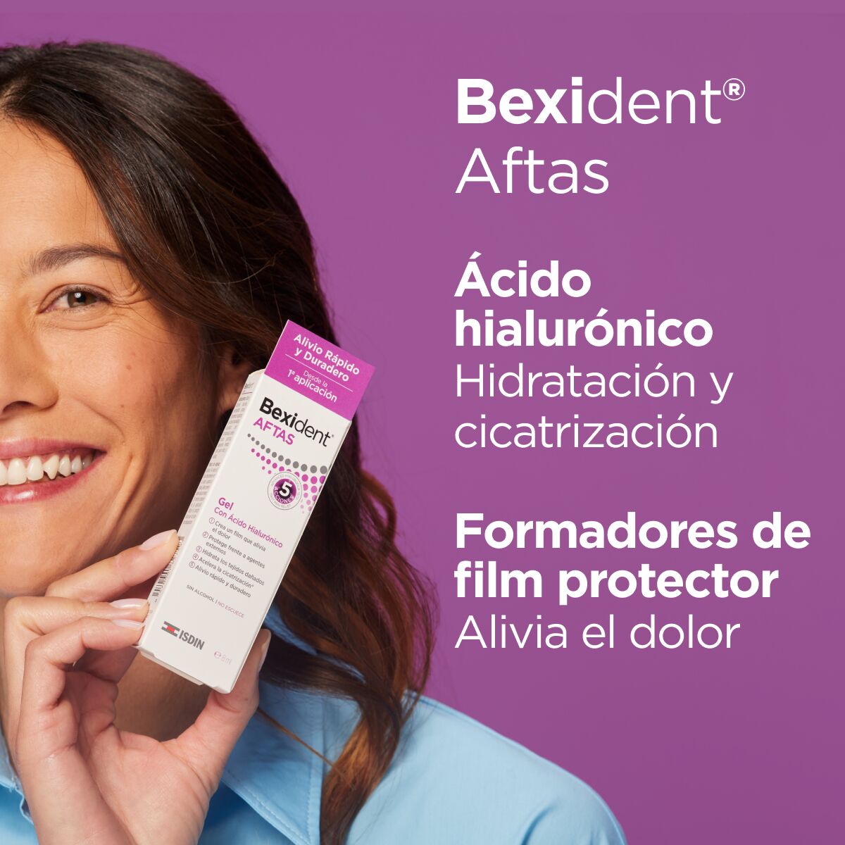 Bexident aftas. Colutorio. 120ml