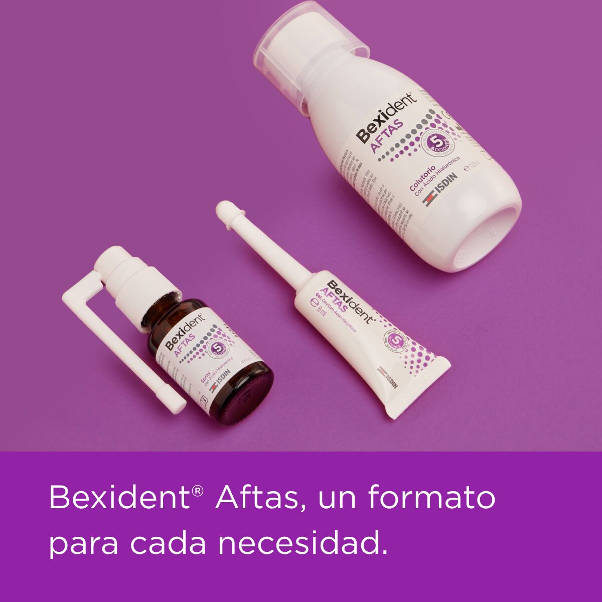 Bexident aftas. Spray. 15ml