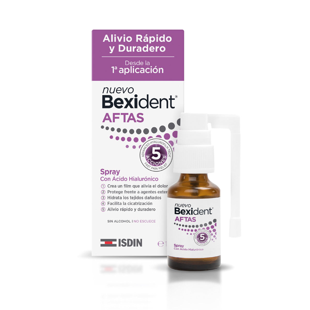 Bexident aftas. Spray. 15ml