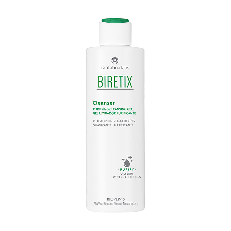 Cantabria Labs. Biretix Cleanser. Gel limpiador activo purificante. 200ml