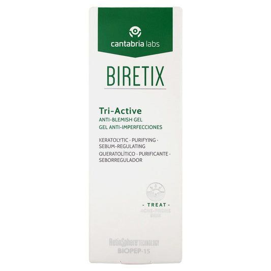 Cantabria Labs. Biretix Tri-Active Gel. Gel anti-imperfecciones. 50ml