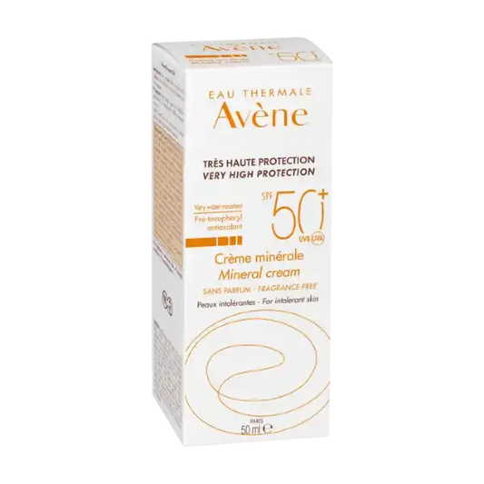 Avene. Crema mineral FPS50+. 50ml