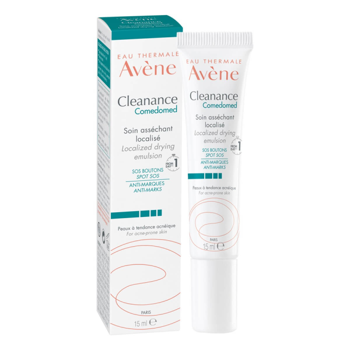 Avene. Cleanance Comedomed. Spot S.O.S. 15ml