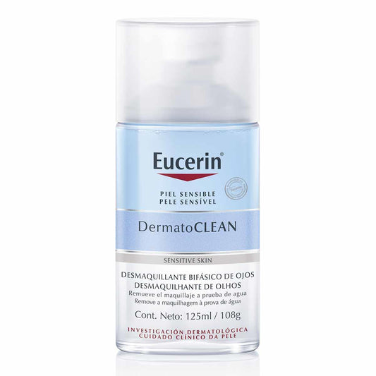 Eucerin. Dermatoclean. Desmaquillante bifásico de ojos. 125ml