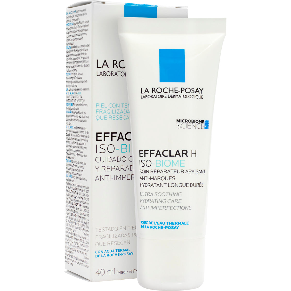 La Roche-Posay. Effaclar. H ISO-BIOME. Reduce impefecciones y marcas. 40ml