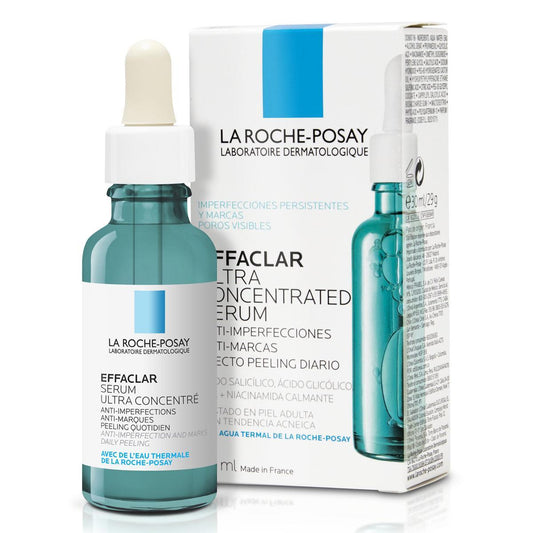 La Roche-Posay. Effaclar. Serum ultra concentrado. Suero anti imperfecciones y anti marcas. 30ml