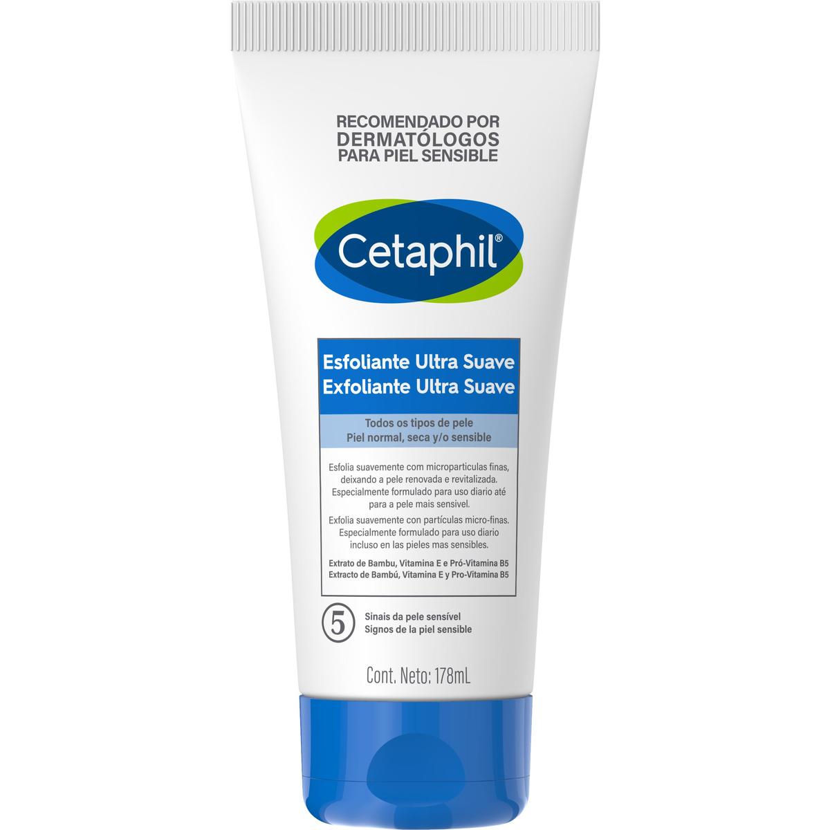 Cetaphil. Exfoliante ultra suave. 178ML