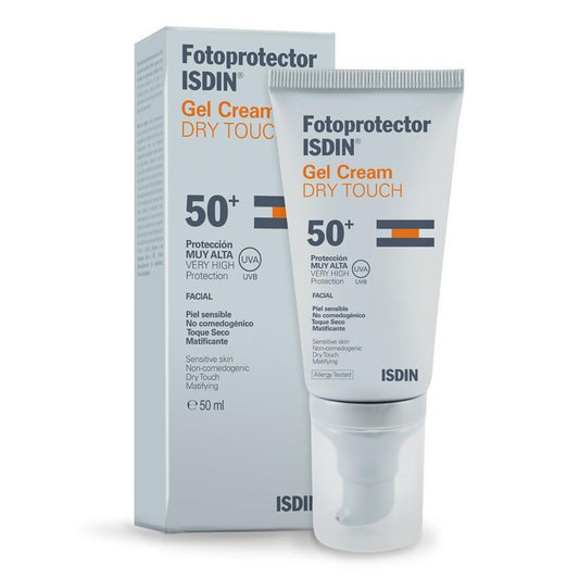 Isdin. Fotoprotector Isdin. Gel crema. Dry touch. FPS50+. 50ml