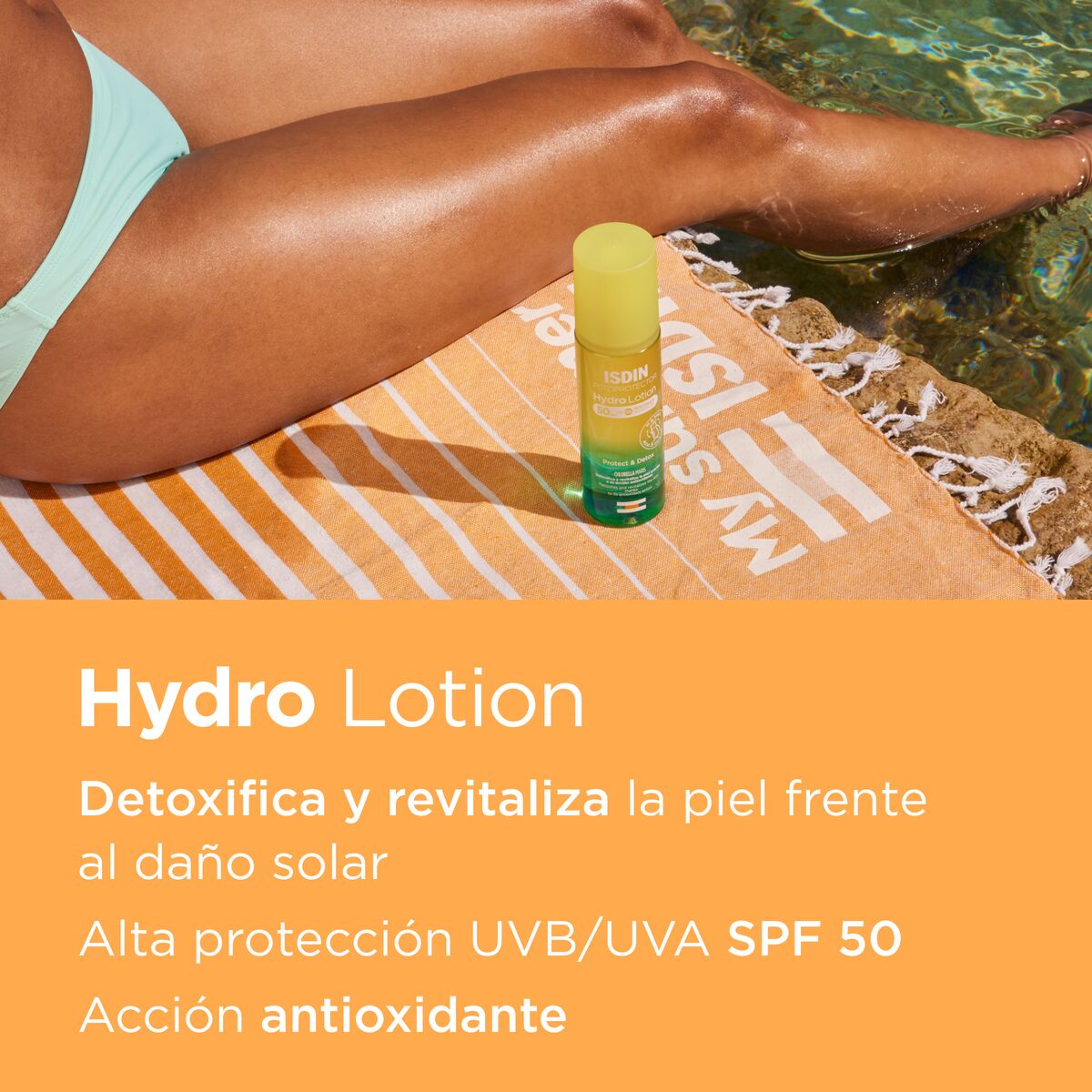 Isdin. Fotoprotector. Hydro Lotion. FPS50+. 200ml