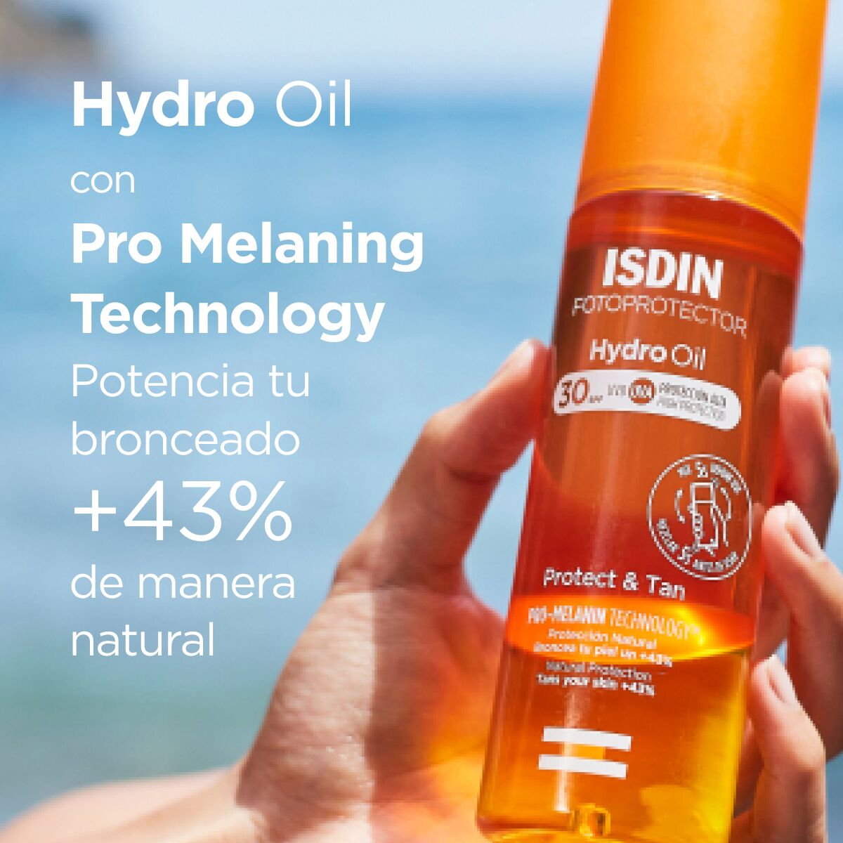 Isdin. Fotoprotector. Hydro Oil. FPS30. 200ml