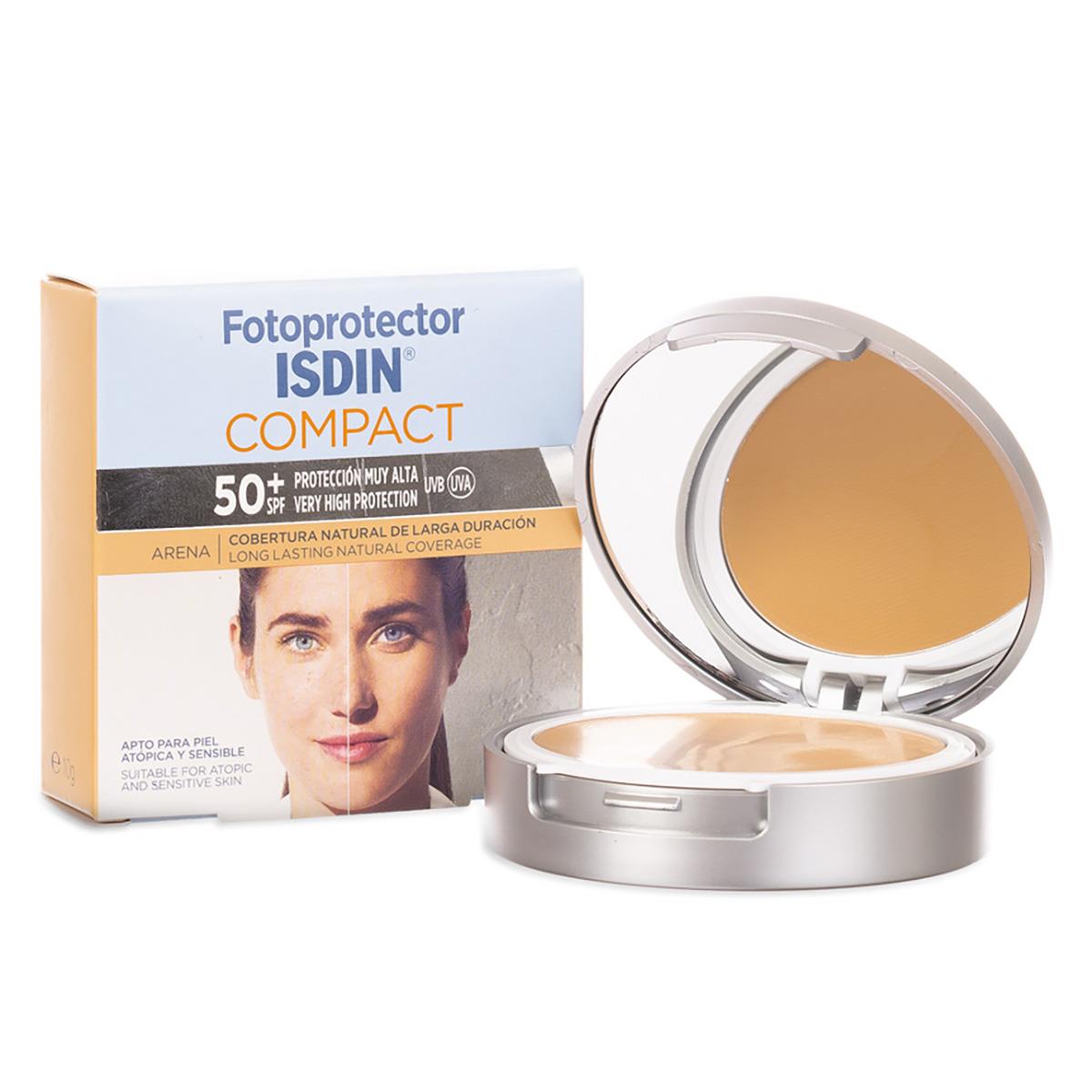 Isdin. Fotoprotector. Compacto. Tono Arena. FPS50+. 10gr