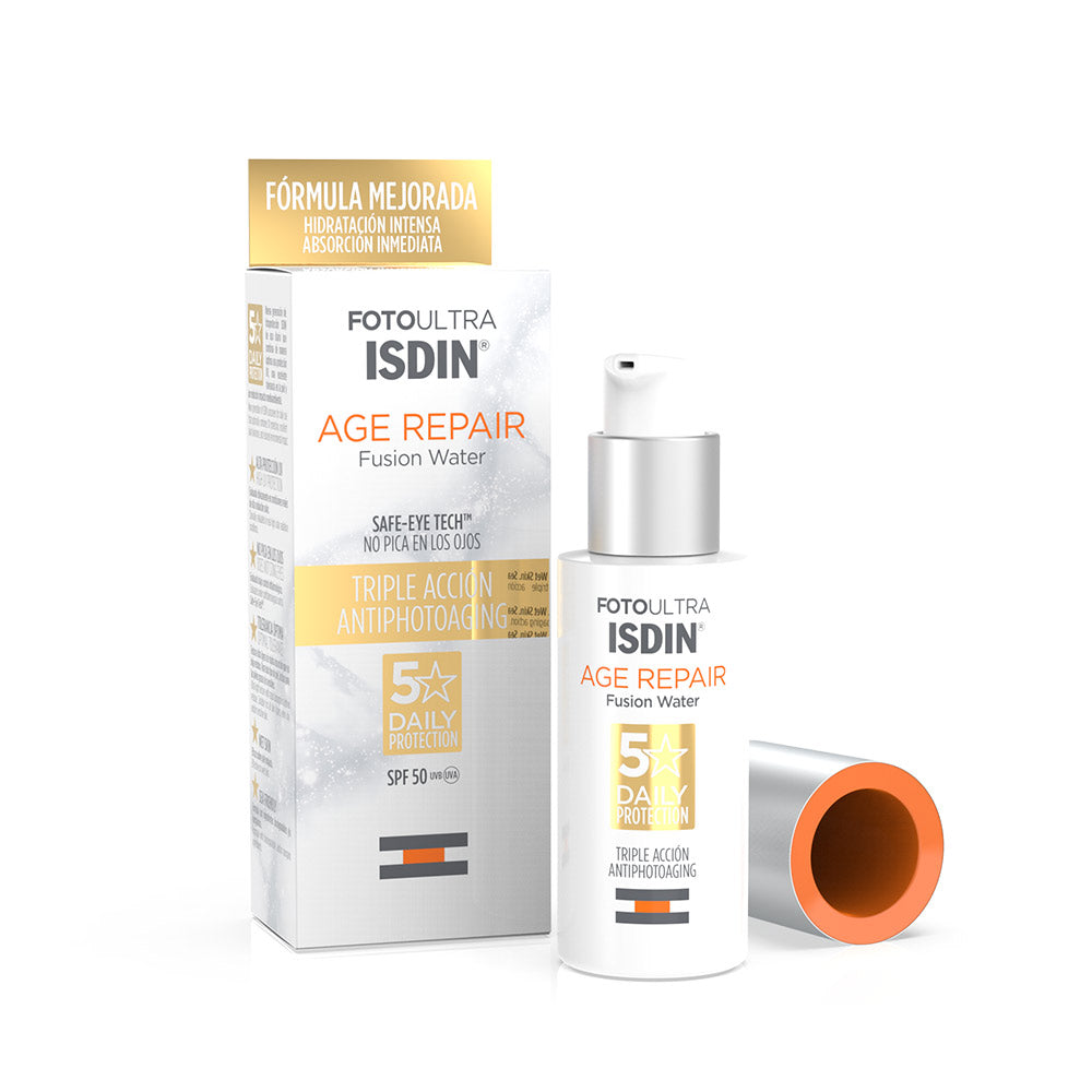 Isdin. FotoUltra. Age Repair. Fusion Water. FPS50+. 50ml