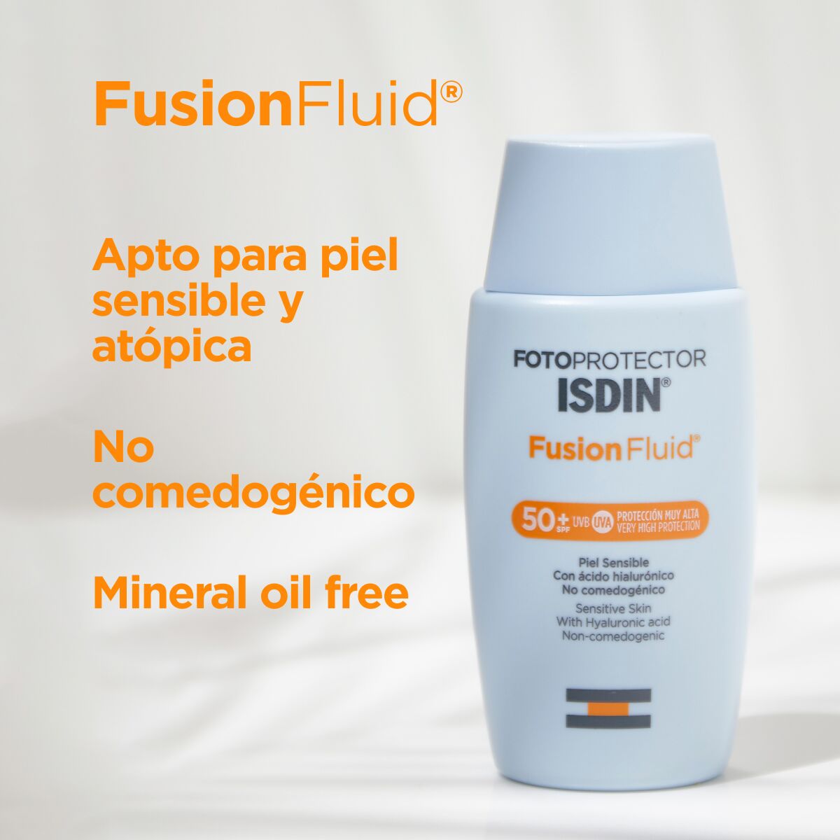 Isdin. Fotoprotector. Fusion Fluid Color. FPS50+. 50ml