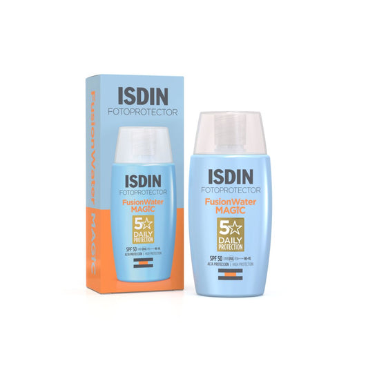 Isdin. Fotoprotector. Fusion Water Magic. FPS50+. 50ml