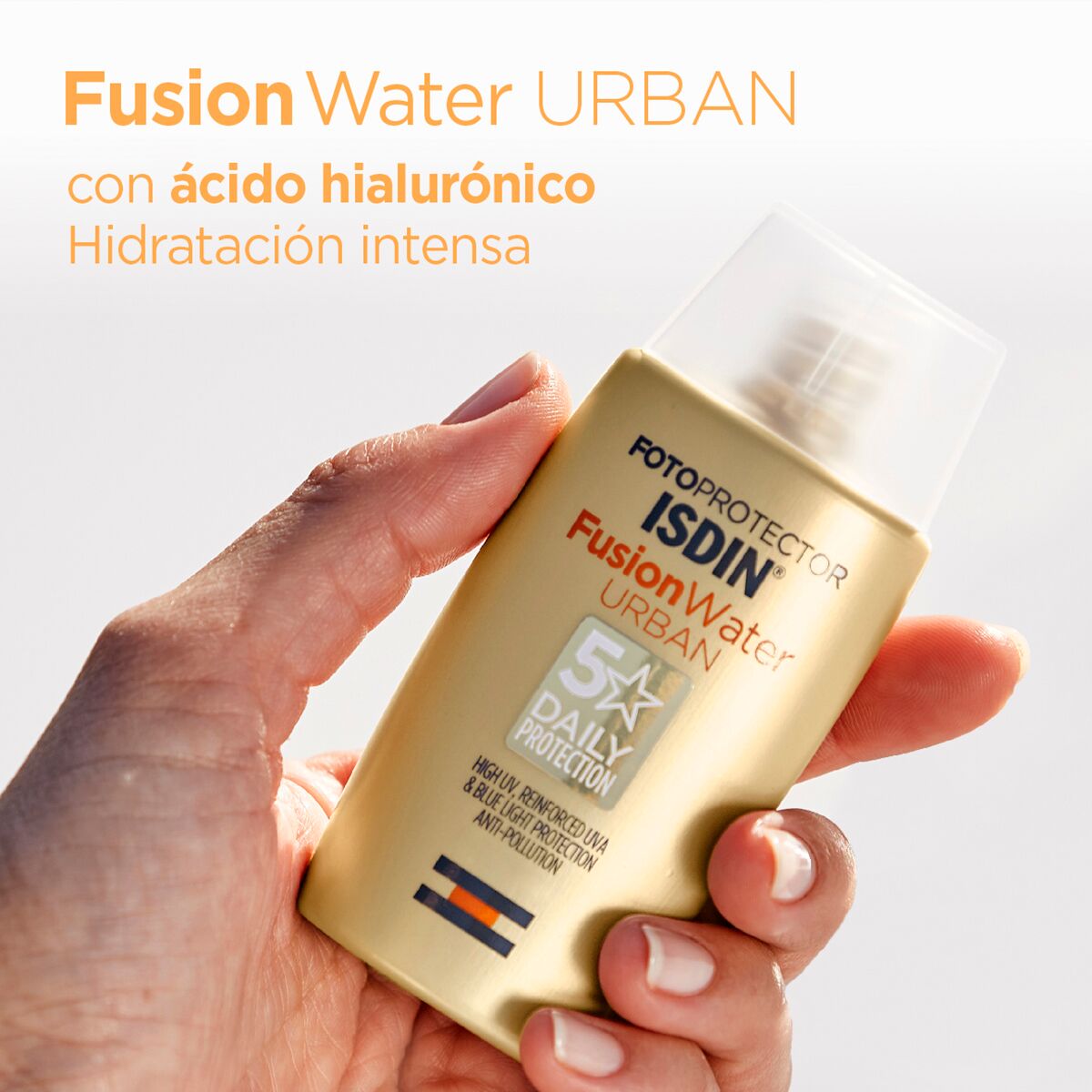 Isdin. Fotoprotector. Fusion Water Urban. FPS30. 50ml