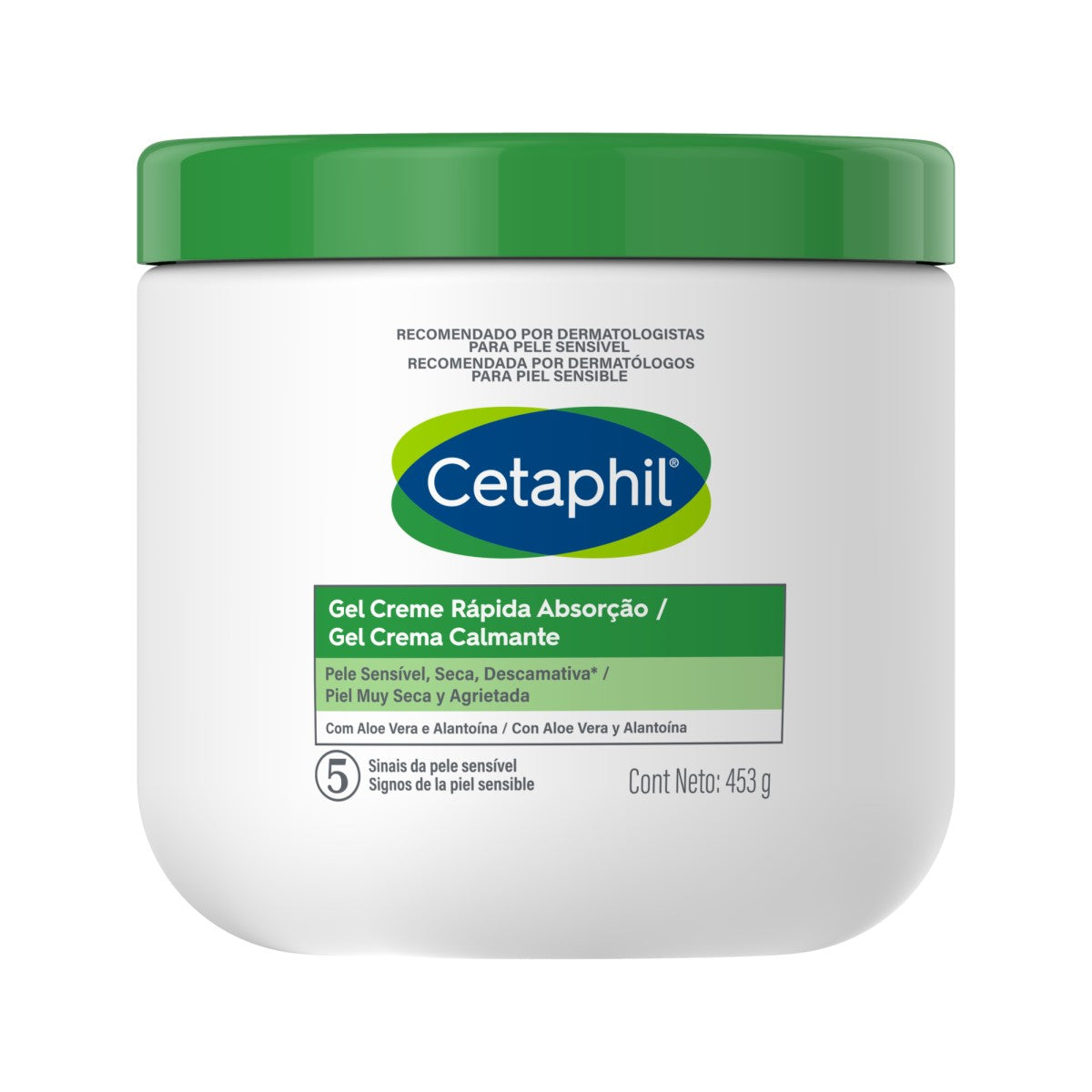 Cetaphil. Gel crema calmante. 453gr