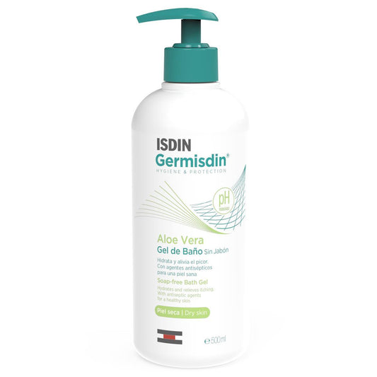 Isdin. Germisdin. Gel de baño. Aloe vera. 500ml