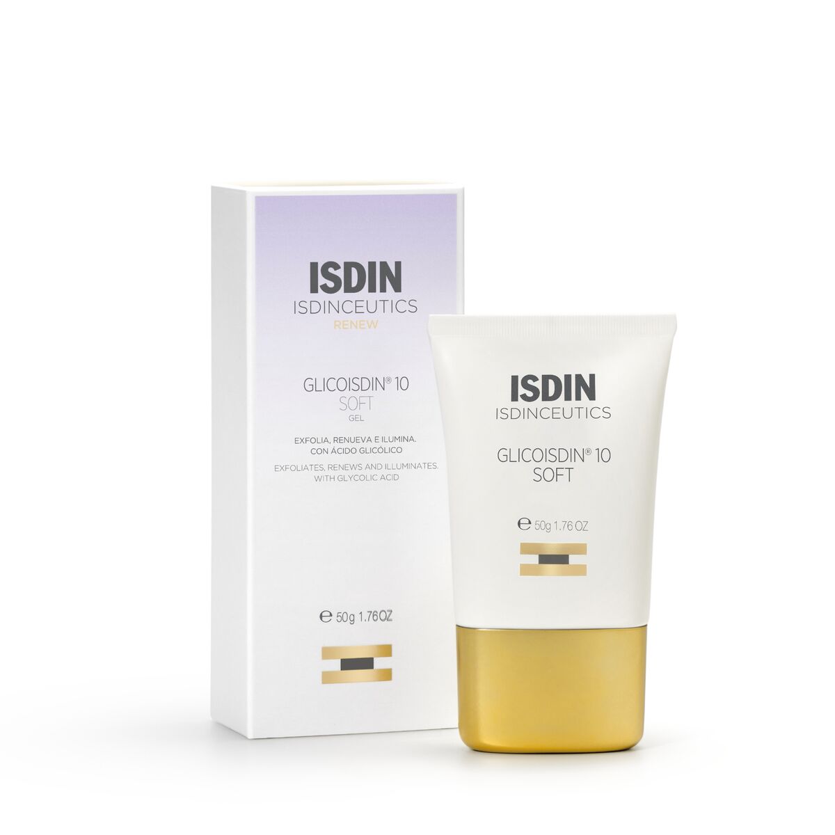 Isdin. Glicoisdin. 10% Soft. Gel facial anti edad. 50ml