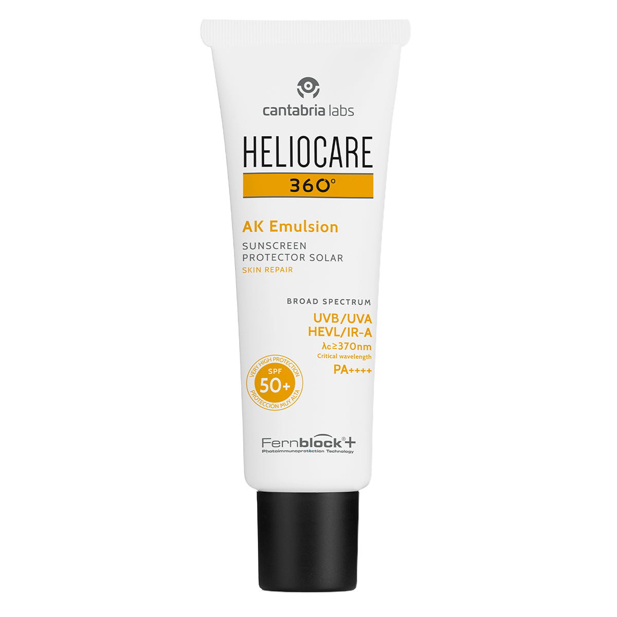 Cantabria Labs. Heliocare 360. AK Emulsion. Fotoprotección para piel alterada y dañada por la exposición solar. 50ml