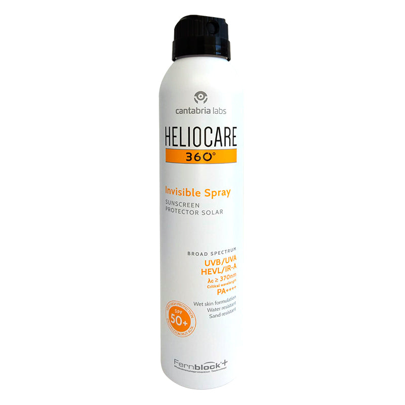 Cantabria Labs. Heliocare 360 Invisible Spray. Fotoprotector para todo tipo de piel. 200ml