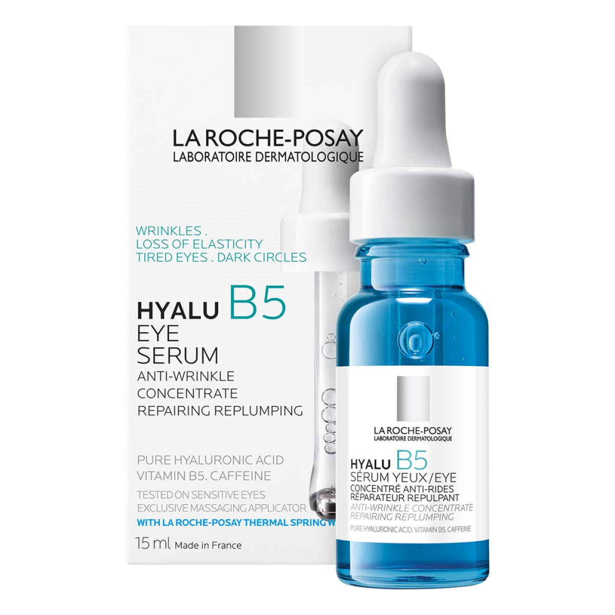 La Roche-Posay. Hyalu B5. Serum. Contorno de ojos. 15ml