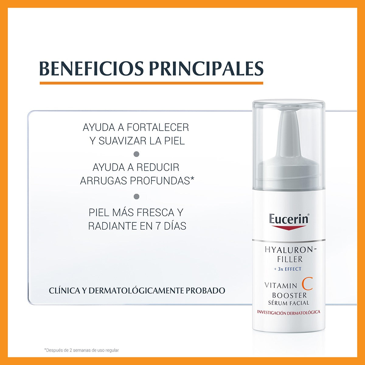 Eucerin. Hyaluron filler. Vitamin c booster. 8ml