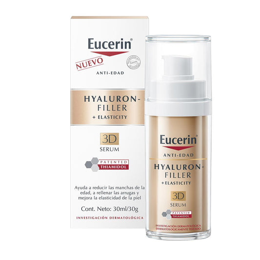 Eucerin. Hyaluron filler + elasticity. 3d serum. 30ml