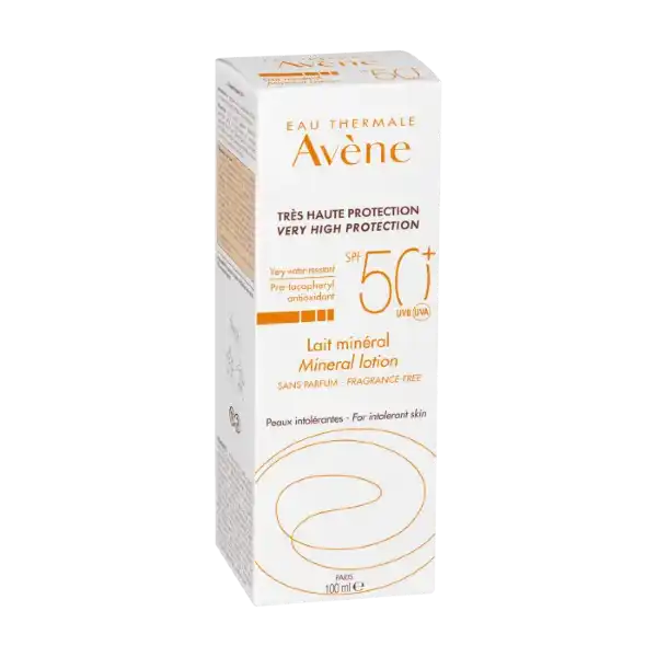 Avene. Leche mineral FPS50+. 100ml