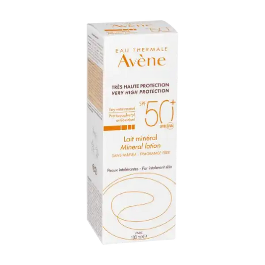 Avene. Leche mineral FPS50+. 100ml