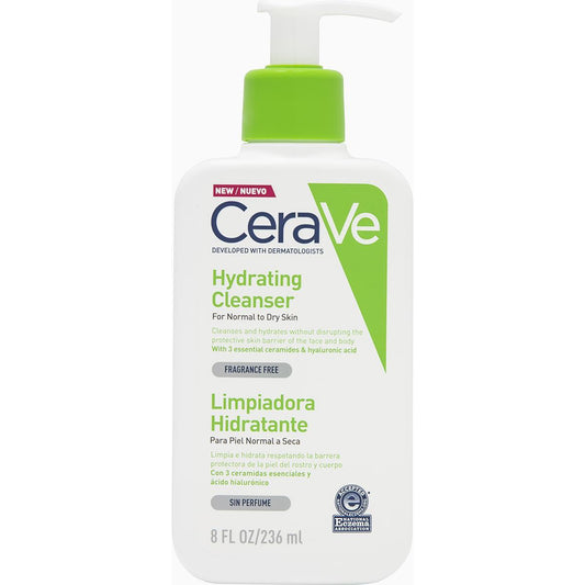 Cerave. Limpiadora hidratante. 236ML