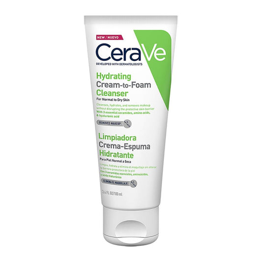 Cerave. Limpiadora. Crema-espuma hidratante. 100ML