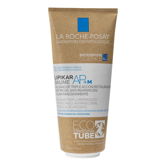 La Roche-Posay. Lipikar. Baume AP+Microbiome. Bálsamo calmante anti-comezón. Cartón. 200ml