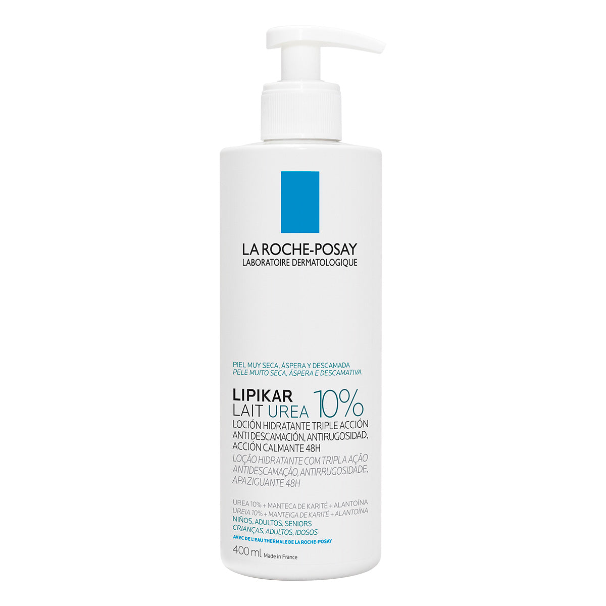 La Roche-Posay. Lipikar Lait Urea 10%. 400ml