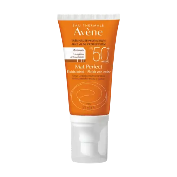 Avene. Mat perfect. Fluido con color. FPS50+50ml